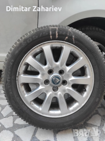 Джанти за Jaguar X-Type - 16ки + Зимни гуми, снимка 9 - Гуми и джанти - 51655900