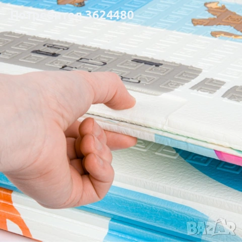 Бебешко меко килимче за игра 180х200х1 см 4614, снимка 6 - Други - 53375038