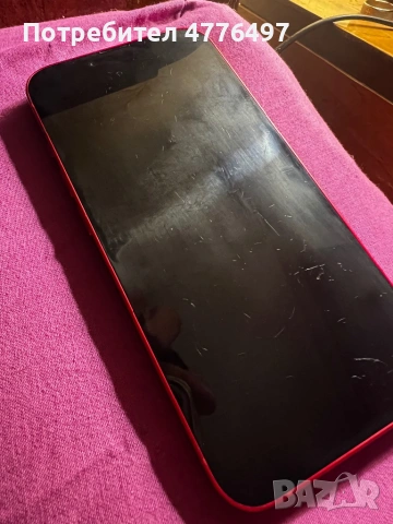 📱 iPhone 14 (PRODUCT) RED – 128GB, снимка 3 - Apple iPhone - 54325336