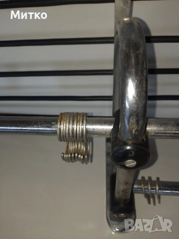 Ретро метална тръбна закачалка за стена или портманто, снимка 9 - Закачалки - 51651932