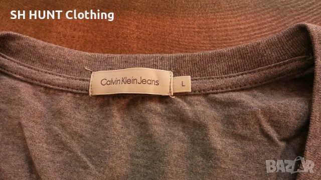 Calvin Klein Jeans Mens T-Shirt размер L мъжка тениска 27-40, снимка 9 - Тениски - 53296288