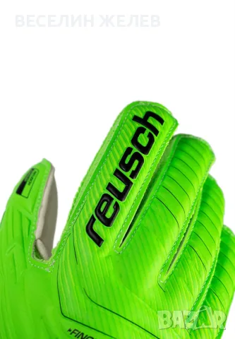 Детски вратарски ръкавици Reusch Attrakt Grip Finger Support Jr, Размер 5  - ЧИСТО НОВИ, снимка 6 - Футбол - 56047748
