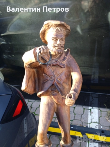 Немска дървена статуетка, снимка 4 - Декорация за дома - 52771224