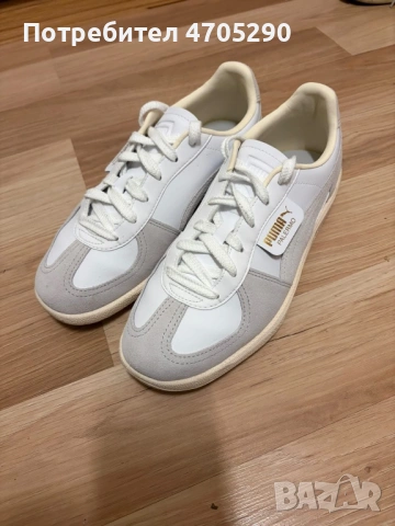 Puma Сникърси Palermo - Бял, снимка 4 - Маратонки - 53062051