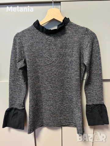 Лот от 3 блузи, размер S, снимка 5 - Блузи с дълъг ръкав и пуловери - 53895472