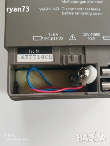 Vintage Multimeter Siemens B1022, снимка 6 - Друга електроника - 53943561