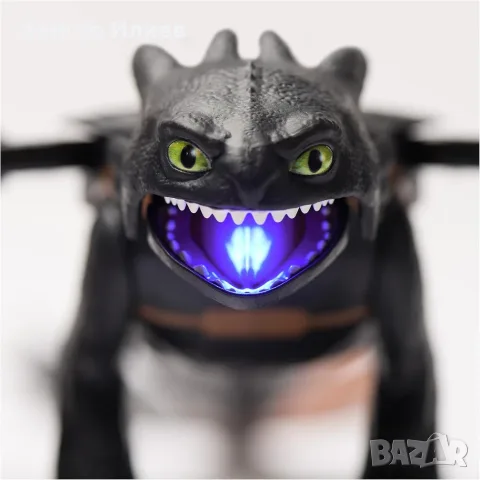 Дракон Беззъб с плазмен дъх How to Train Your Dragon, снимка 2 - Фигурки - 56476496