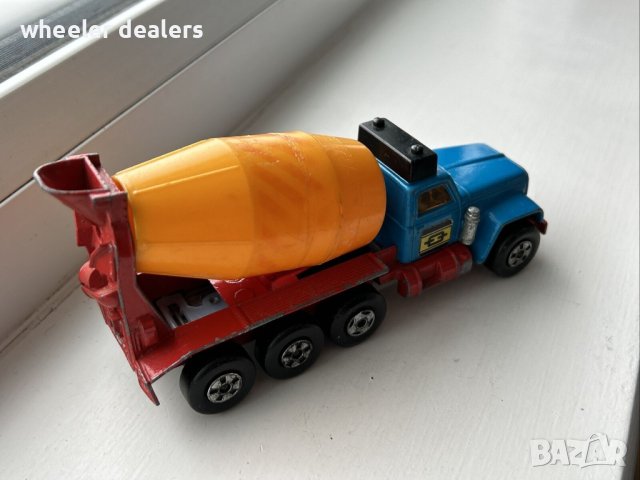 Метална количка Matchbox Super Kings GMC Cement Mixer , снимка 5 - Колекции - 40380462