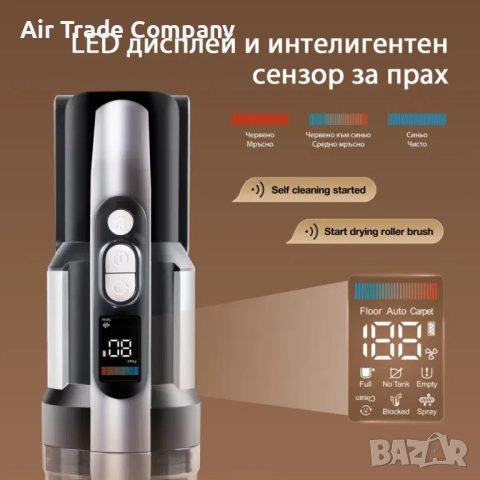 Вертикална прахосмукачка JIMMY PW11, снимка 10 - Прахосмукачки - 51887173