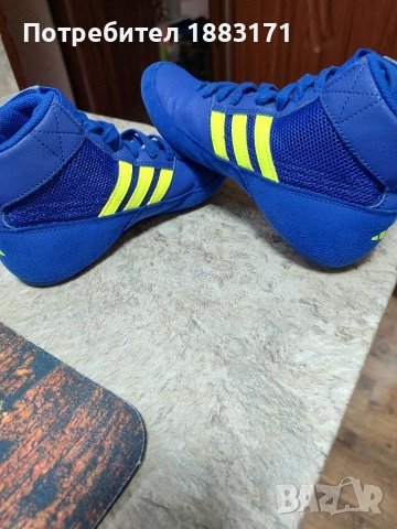 Детски борцовки на Адидас , снимка 7 - Детски маратонки - 52585181