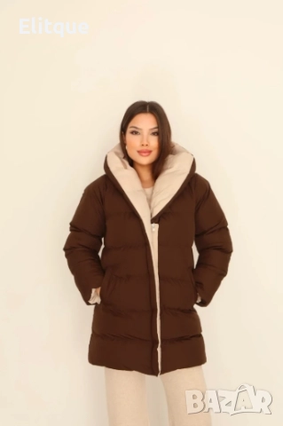 зимно дълго двулицево яке, снимка 3 - Други стоки за дома - 52905974