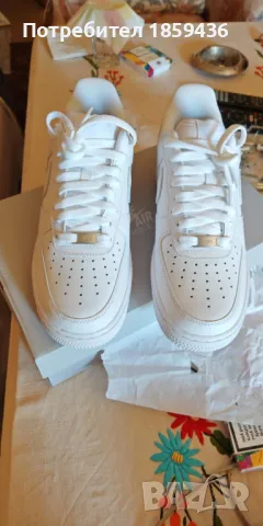 Оригинални маратонки Nike air force 1 , снимка 4 - Маратонки - 50343043