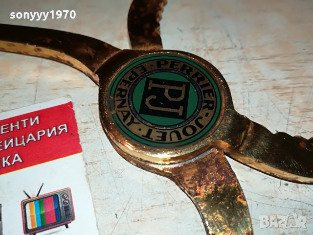 perrier-jouet gold antik-внос france 1008211101, снимка 4 - Антикварни и старинни предмети - 33772576