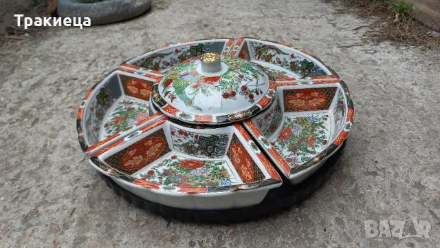 КИТАЙСКИ ПОРЦЕЛАНОВ СЕРВИЗ , снимка 1