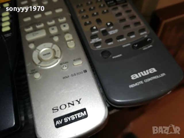 YAMAHA SONY AIWA AUDIO REMOTE-ВНОС SWISS 2504231351, снимка 11 - Ресийвъри, усилватели, смесителни пултове - 40481304