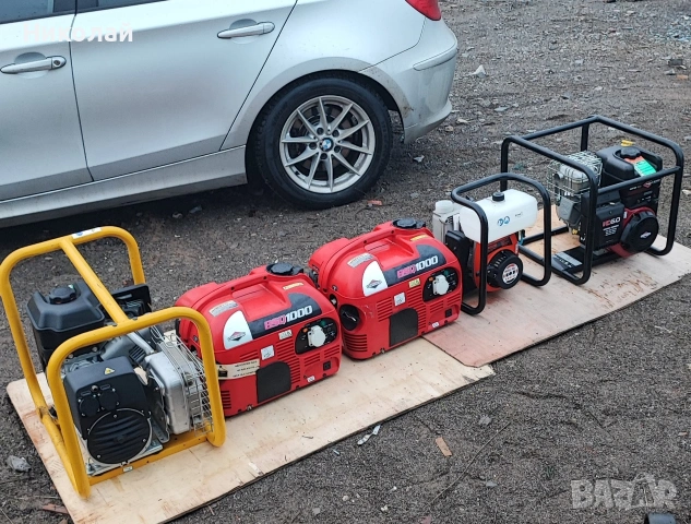 Генератори за ток 3бр. Помпи за вода 2бр. Briggs & Stratton *Бензинови Нови*, снимка 6 - Генератори - 52639739