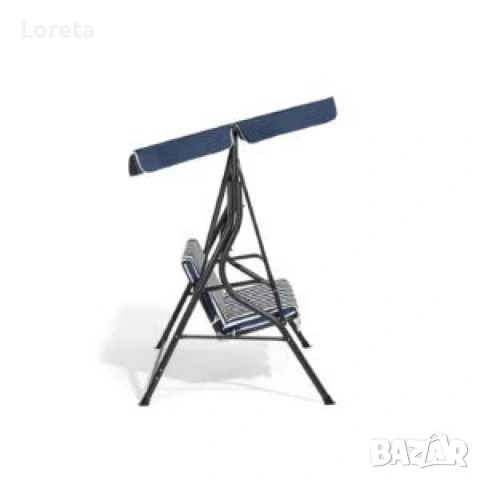 Триместна градинска люлка 110x172xH155 cm, снимка 4 - Градински мебели, декорация  - 53374126