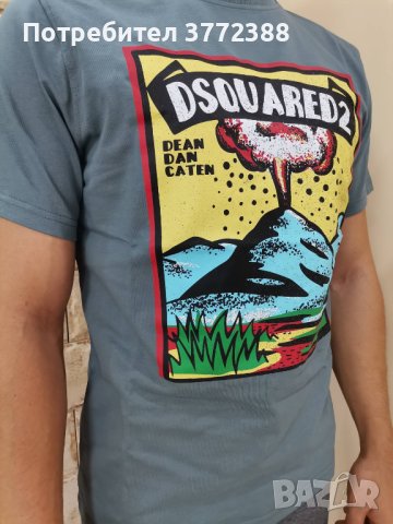 Мъжка тениска DSQUARED2, снимка 1 - Тениски - 42121459