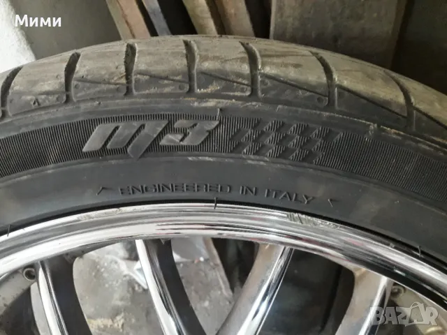 Продавам ляти джанти спорт пакет 18 цола 5х112 цо.66,6 с втулки към 57,1 et 35 8,5J, снимка 4 - Гуми и джанти - 49232375