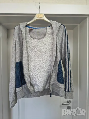 Сиво горнище - Adidas 