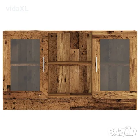 vidaXL Сайдборд, старо дърво, 120x30,5x70 см, инженерно дърво, снимка 4 - Бюфети - 56148233