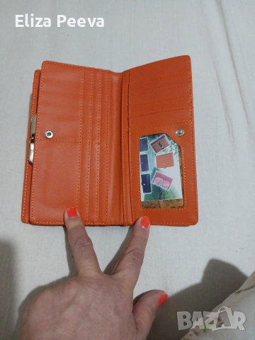 лачено дамско портмоне, снимка 8 - Портфейли, портмонета - 53142097
