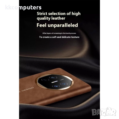 Huawei Mate X6 View Window / Auto Wake Up Кожен Калъф и Протектор, снимка 2 - Калъфи, кейсове - 51955244