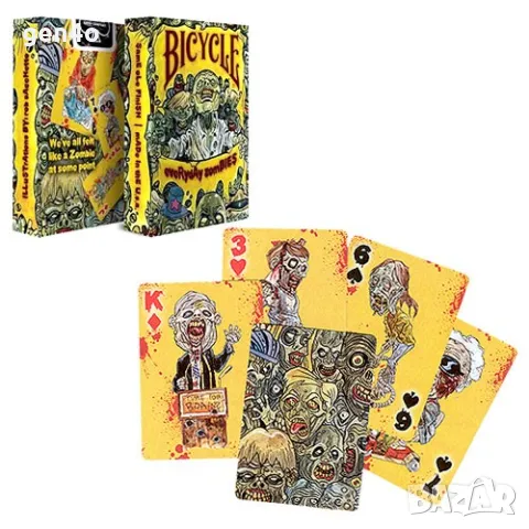 Bicycle everyday zombie карти за игра, снимка 1