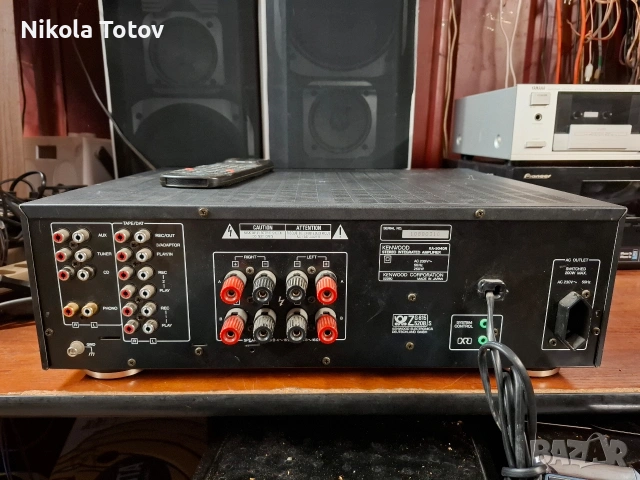 Продава се усилвател Kenwood KA-5040R. , снимка 6 - Ресийвъри, усилватели, смесителни пултове - 53346045