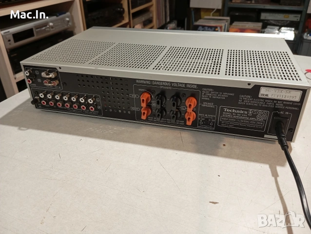 Усилвател Technics SU-V2X , снимка 6 - Ресийвъри, усилватели, смесителни пултове - 53904452