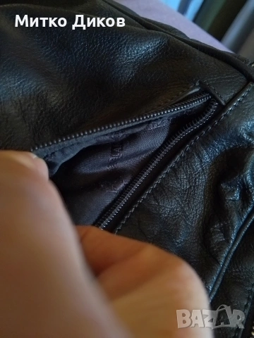 Чанта естествена кожа маркова на Silver Flame 24х22х7 см като нова, снимка 7 - Чанти - 53878851
