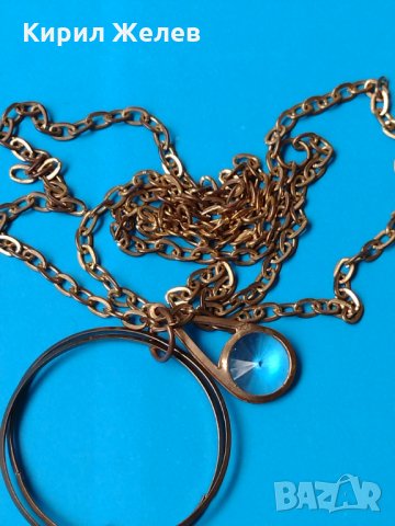 Златист гердан синджирче- 15234, снимка 3 - Колиета, медальони, синджири - 30320670