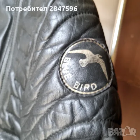 Мотористко кожено яке, снимка 6 - Якета - 56200974