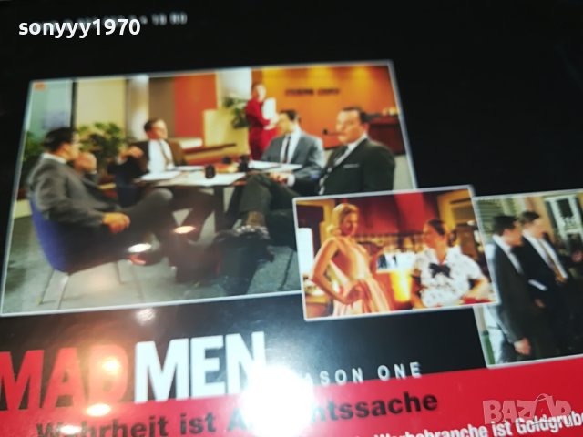 MAD MEN X8 DVD ВНОС GERMANY 1004231109, снимка 15 - DVD филми - 40318069