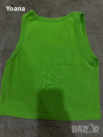 Зелен потник(Има го и в розово), снимка 2 - Тениски - 50393566