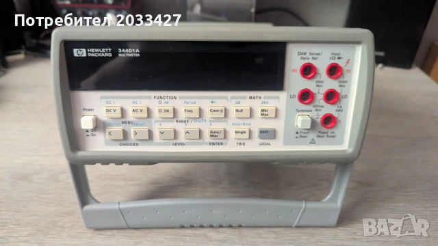 Мултиметър HP 34401A 6 1/2 digits, снимка 2 - Друга електроника - 50893970