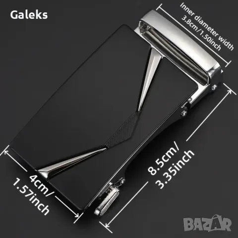 Официални Мъжки Колани с автоматична катарама /Естествена телешка кожа!, снимка 10 - Колани - 50334475