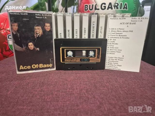 хубави аудио касети MAXELL UD XLII C90 - TYPE II - хромна лента с хубава музика от 80/90-те, снимка 3 - Аудио касети - 55889216
