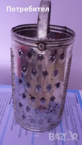 Старинно метално ренде, снимка 1