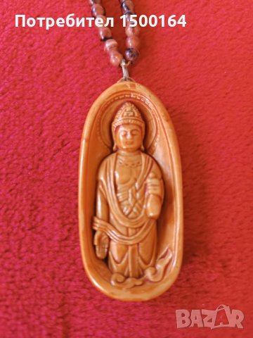 Буда медальон висулка Тибет, снимка 2 - Колиета, медальони, синджири - 35271866