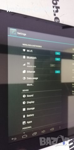 Таблет Custom Android Tone 10.1"  Lithium-ion polymer battery, 3.7V/6600mAH, DC 5V, 2A, снимка 8 - Таблети - 40030918
