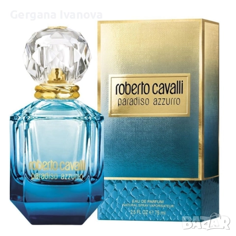Нов парфюм Roberto Cavalli Raradiso Azzurro