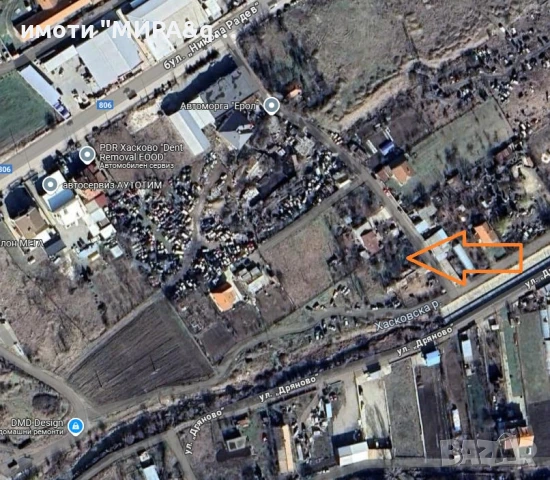 ТЕРЕН ЗА ПРОДАЖБА – ИНВЕСТИЦИОНЕН ИМОТ в местност Дерекьой Топра (в посока кв. Болярово) гр. Хасково, снимка 4 - Парцели - 51041214