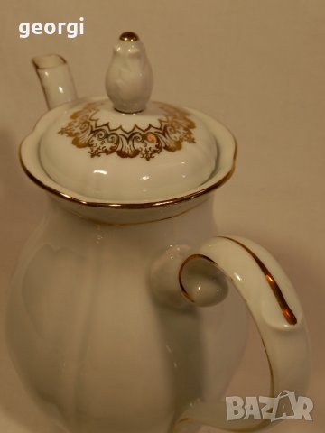 немски порцеланов чайник с латиера и захарница   15/2, снимка 2 - Сервизи - 42865314