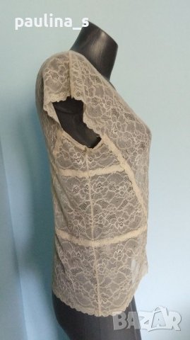 Три броя блузи от дантела, различни цветове и модели / голям размер , снимка 13 - Корсети, бюстиета, топове - 37387615