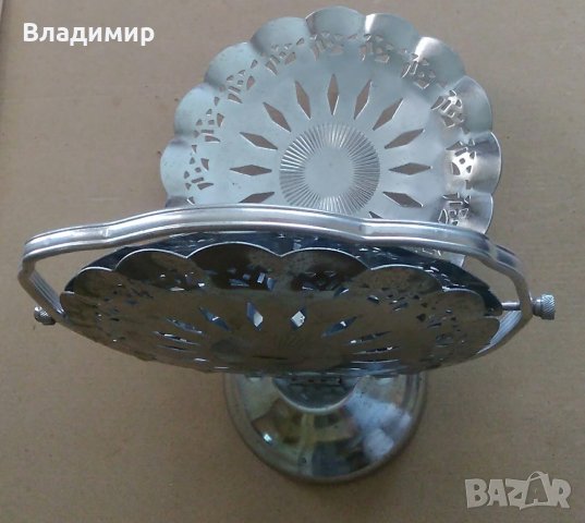 Сгъваема фруктиера - 3 части, неръждаема, снимка 7 - Други - 29857991