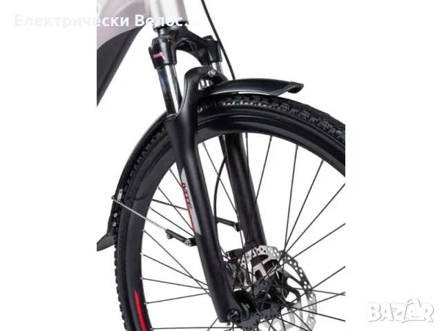 Градски електрически велосипед MTF Tour 6.5 – Bafang 80 Nm, до 140 км, снимка 6 - Велосипеди - 55990703