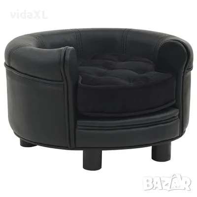 vidaXL Кучешки диван, черен,(SKU:170957, снимка 1 - За кучета - 48041746