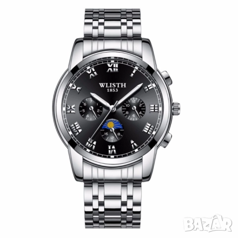 Изискан мъжки бизнес часовник с метален корпус, снимка 10 - Мъжки - 51947697