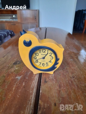 Настолен часовник,будилник СЛАВА,SLAVA #22